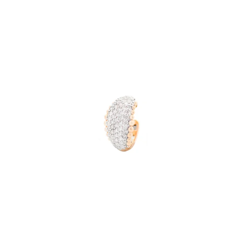 0.63ct Diamond 14K Gold Pave Ear Cuff