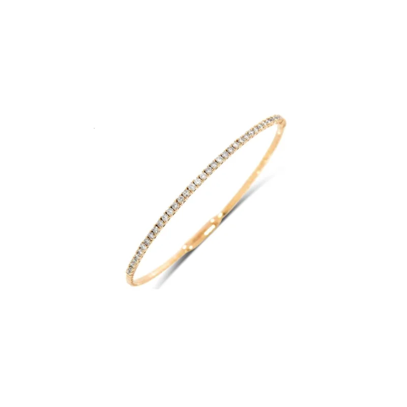 14K Gold Bangle Bracelet