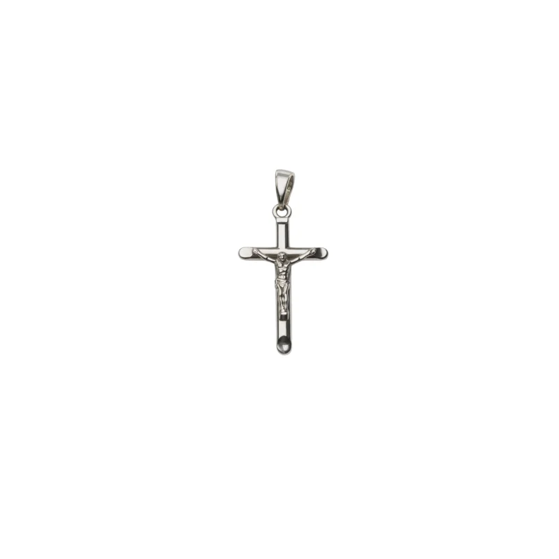 14K Gold Medium Crucifix Pendant