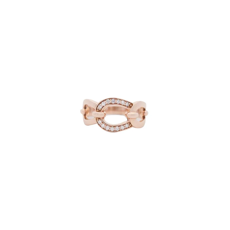0.14ct Diamond 18K Rose Gold Ring