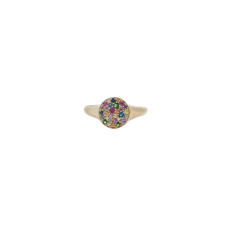 1.62ct Diamond and Citrine 14K Gold Ring