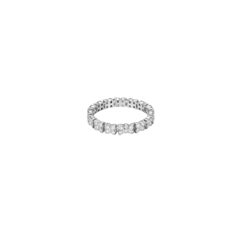 1.35ct Diamond 18K Gold Eternity Ring