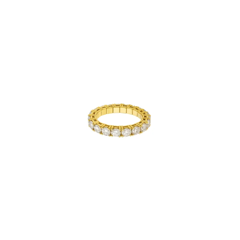 1.55ct Diamond 18K Gold Eternity Ring