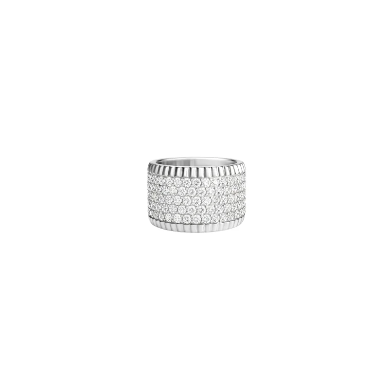 1.85ct Diamond 14K Gold Pave Ring