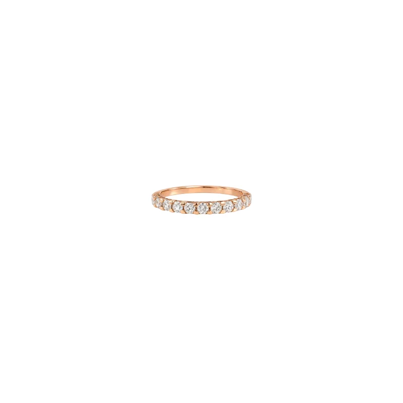 1.00ct Diamond 14K Gold Eternity Band Ring