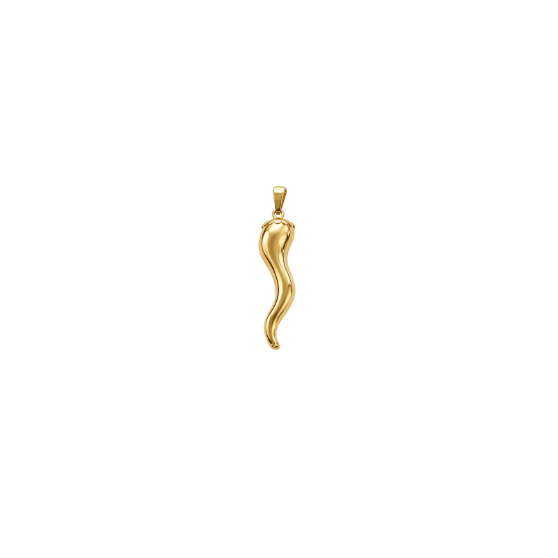 14K Gold Pepper Pendant