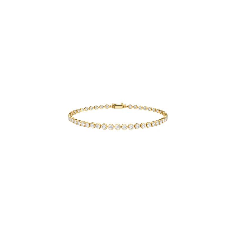 2.00ct Diamond 14K Gold Tennis Bracelet