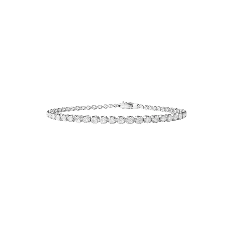 3.00ct Diamond 14K Gold Tennis Bracelet