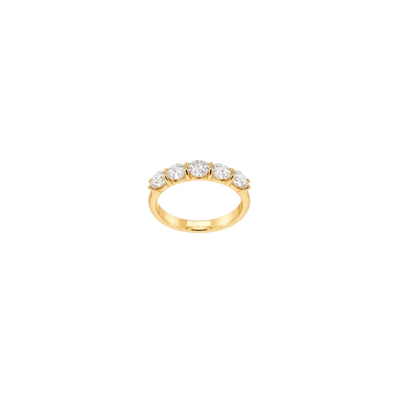 1.81ct Diamond 14K Gold Dainty Ring