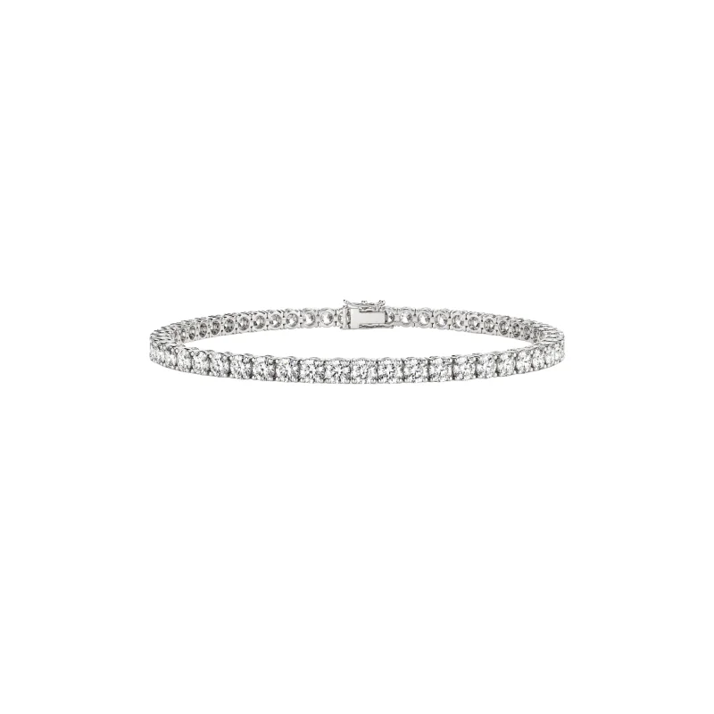 8.65ct Diamond 18K Gold Classic Tennis Bracelet