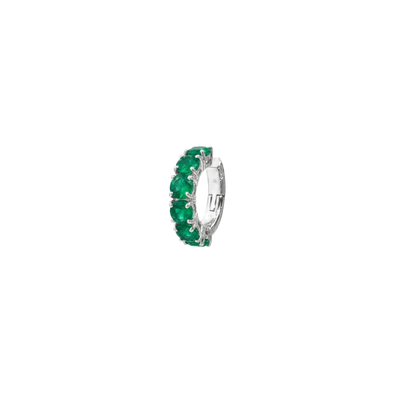 2.05ct Emerald 18K Gold Statement Ear Cuff
