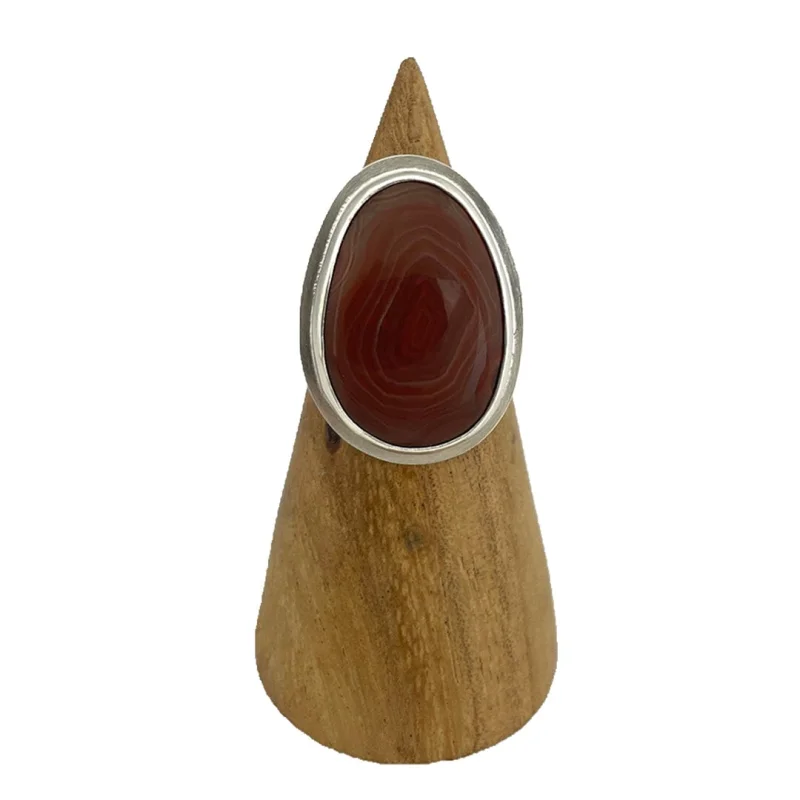 Lake Superior Agate Ring – Size 9
