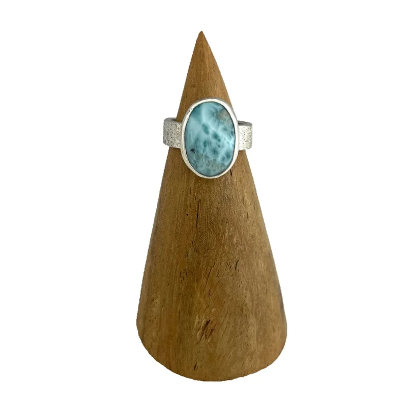 Larimar Ring – Size 5