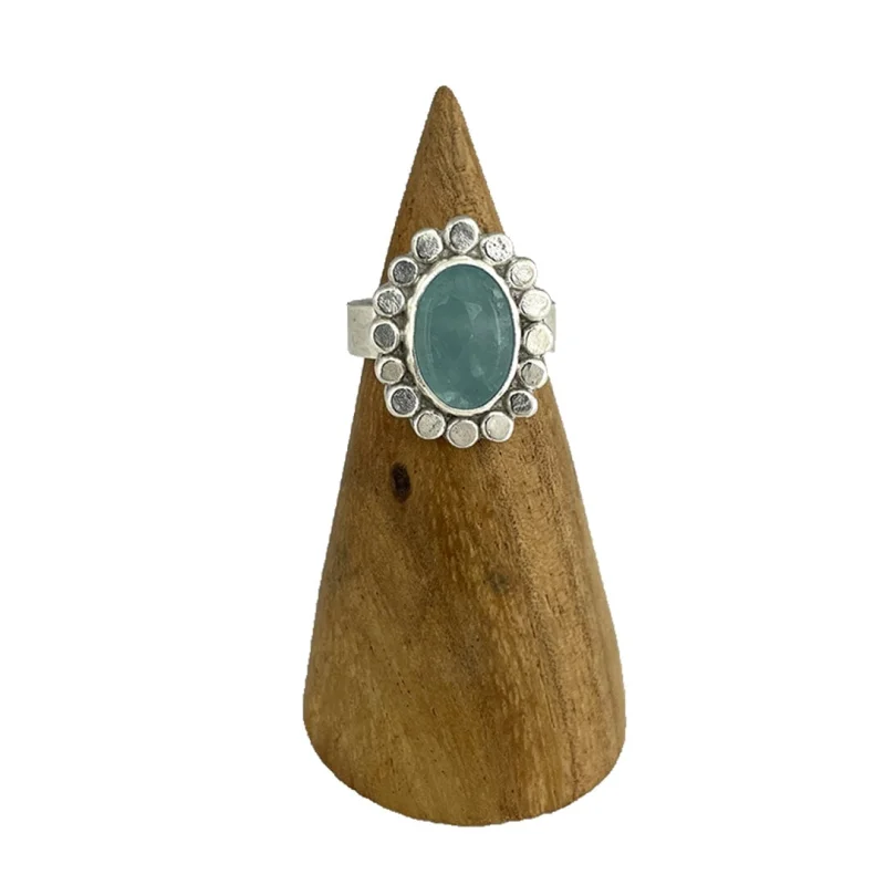 Aquamarine Ring – Size 8