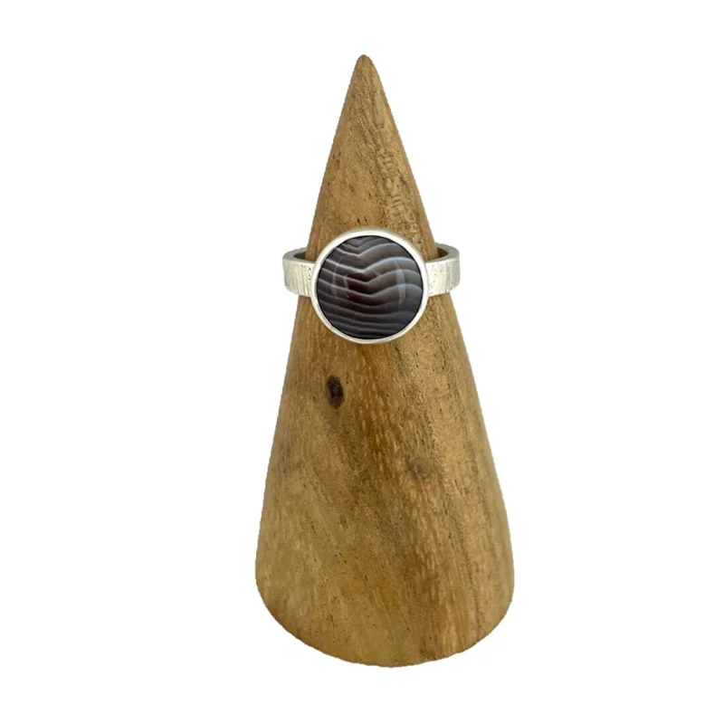 Botswana Agate Ring – Size 8.25