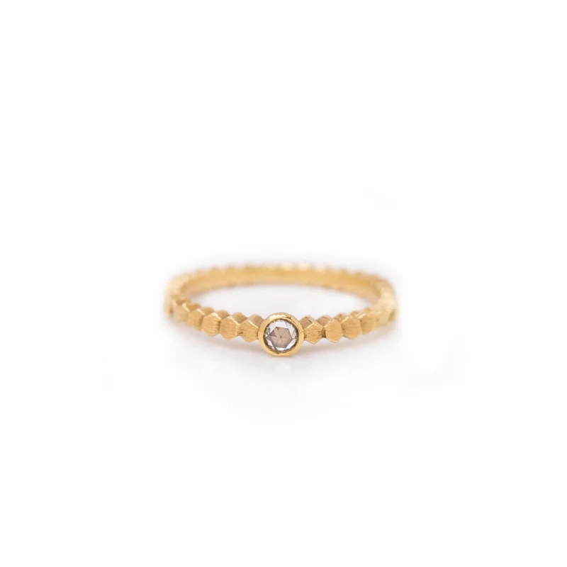 Diamond Hex Ring