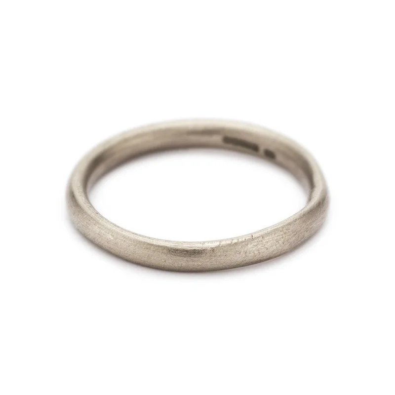 White Gold Band