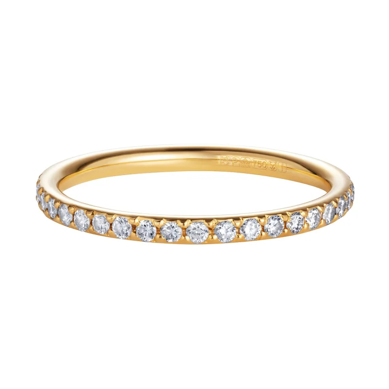 Yellow Gold Diamond Eternity Ring