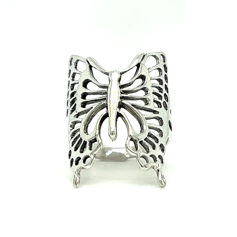 Statement Butterfly Ring