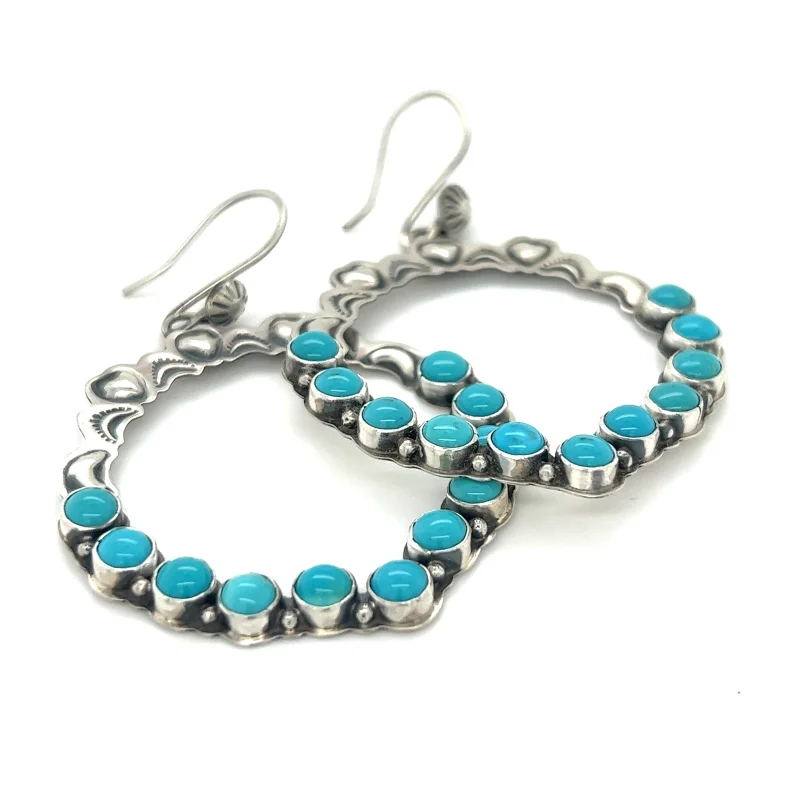 Statement Handmade Turquoise Earrings