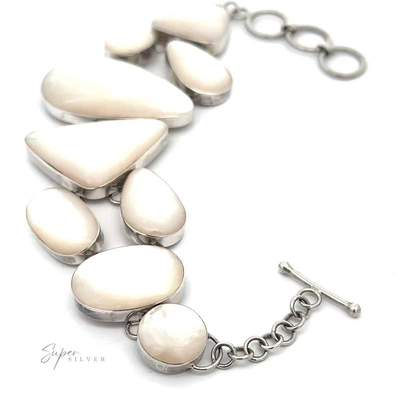 Statement Mother of Pearl Bracelet