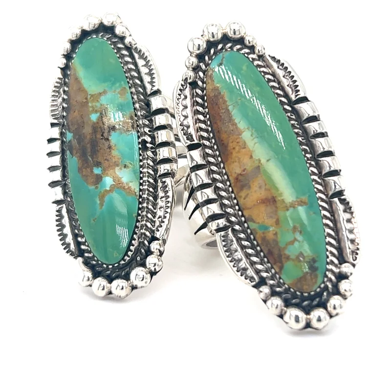 Statement Native American Turquoise Ring