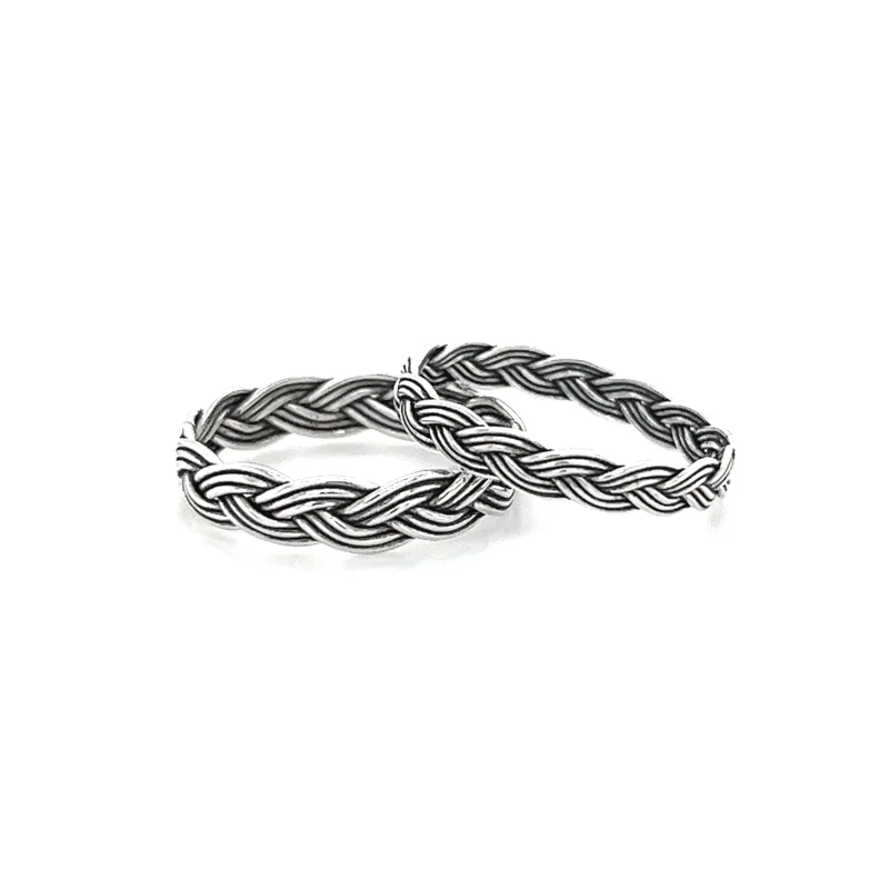 Triple Strand Braided Bands