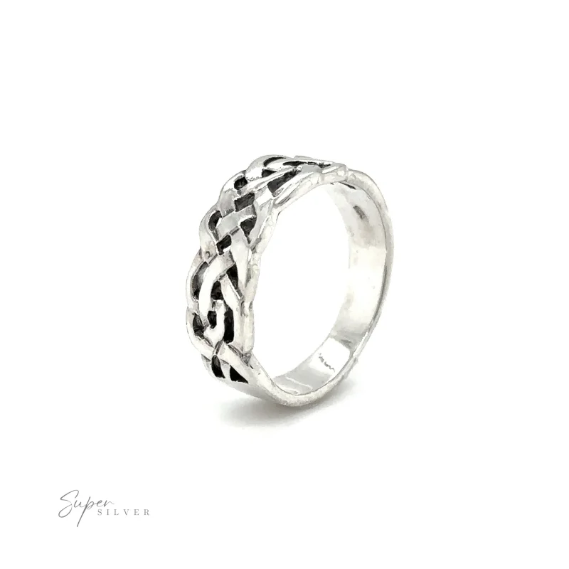 Thick Celtic Weave Band