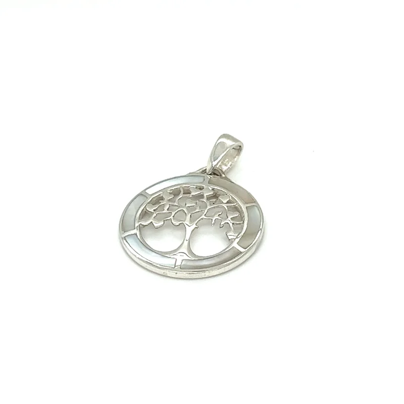 Tree of Life Pendant with Mother of Pearl