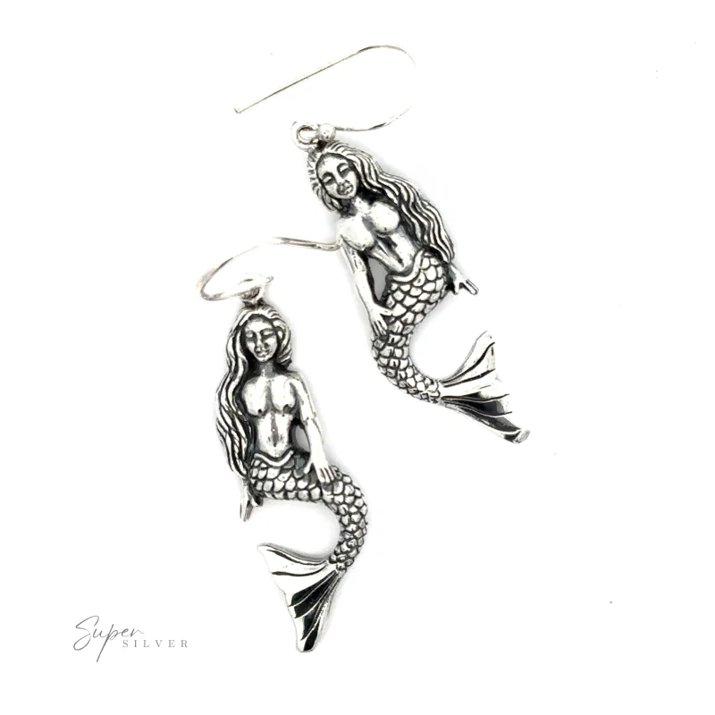Sitting Mermaid Earrings