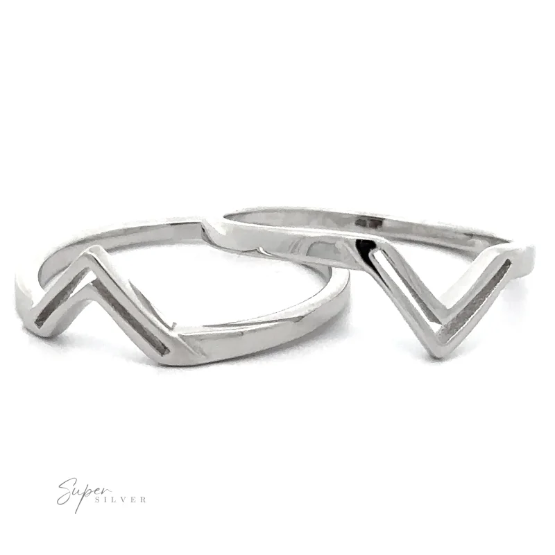 Unique “V” Shaped Ring