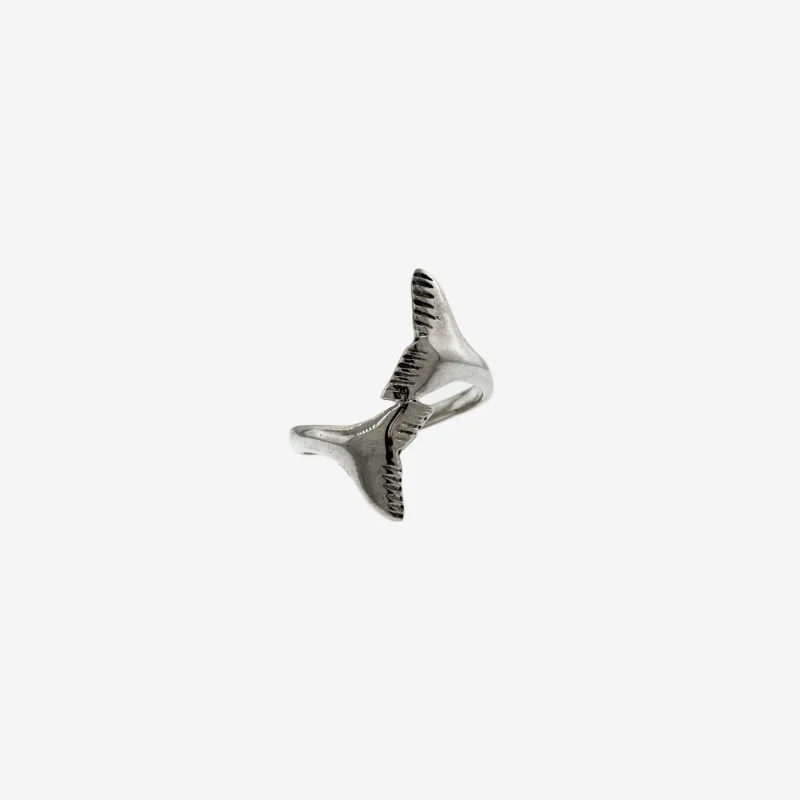 Twin Orca Tail Ring