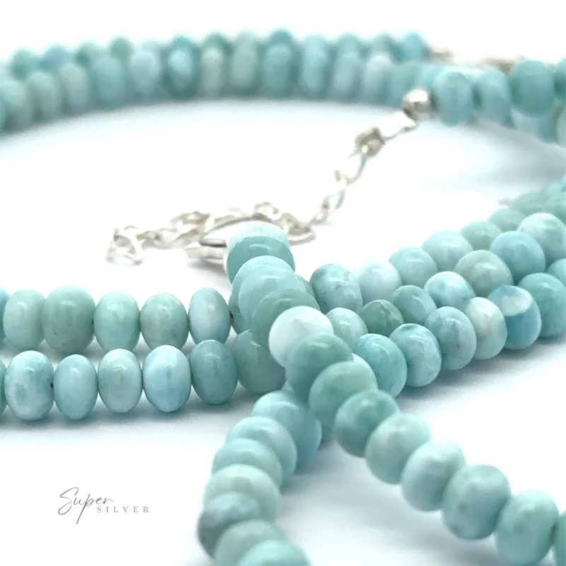 Larimar Beaded Necklace