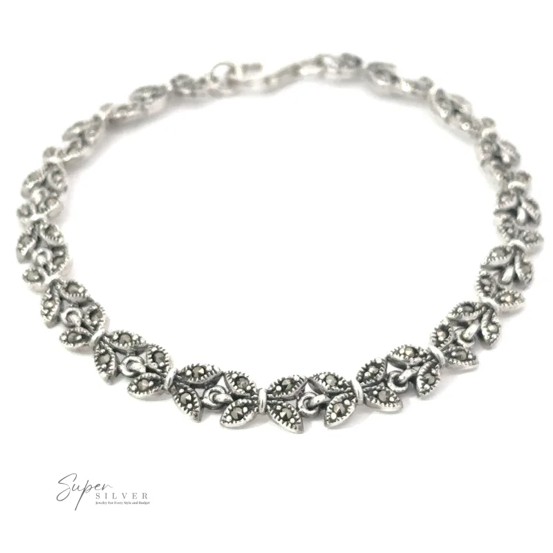Marcasite Butterfly Bracelet