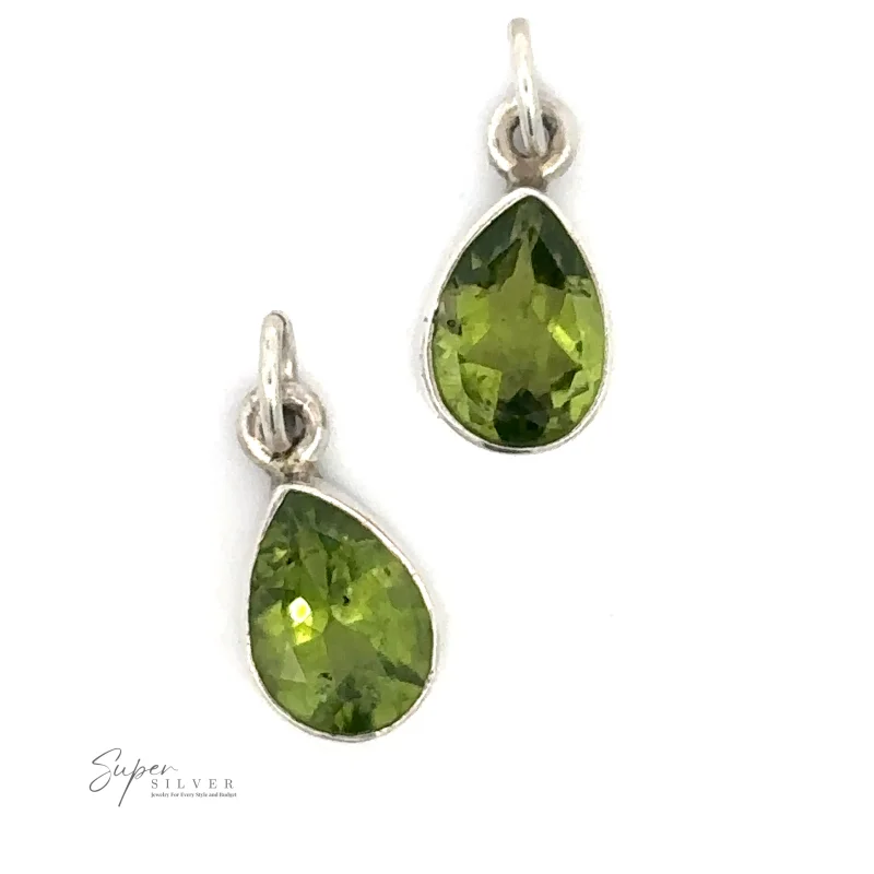 Peridot Teardrop Pendant