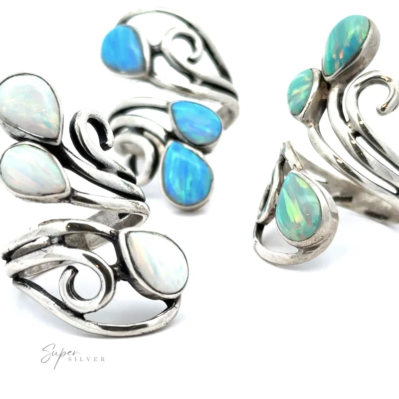 Stunning Wrap-Around Opal Ring