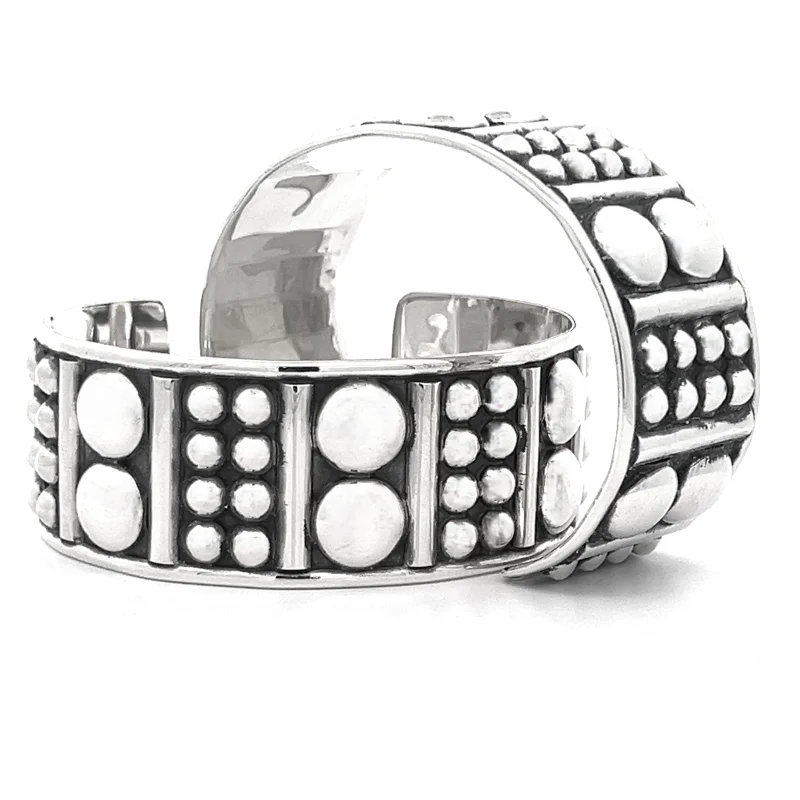 Bold Ball Patterned Cuff