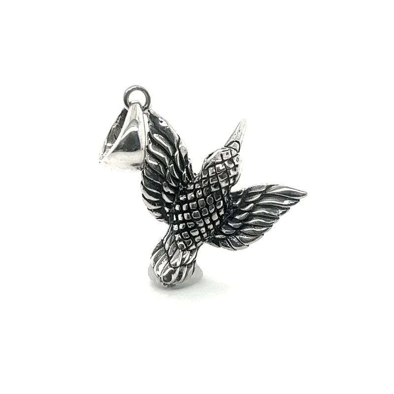 Detailed Hummingbird Pendant