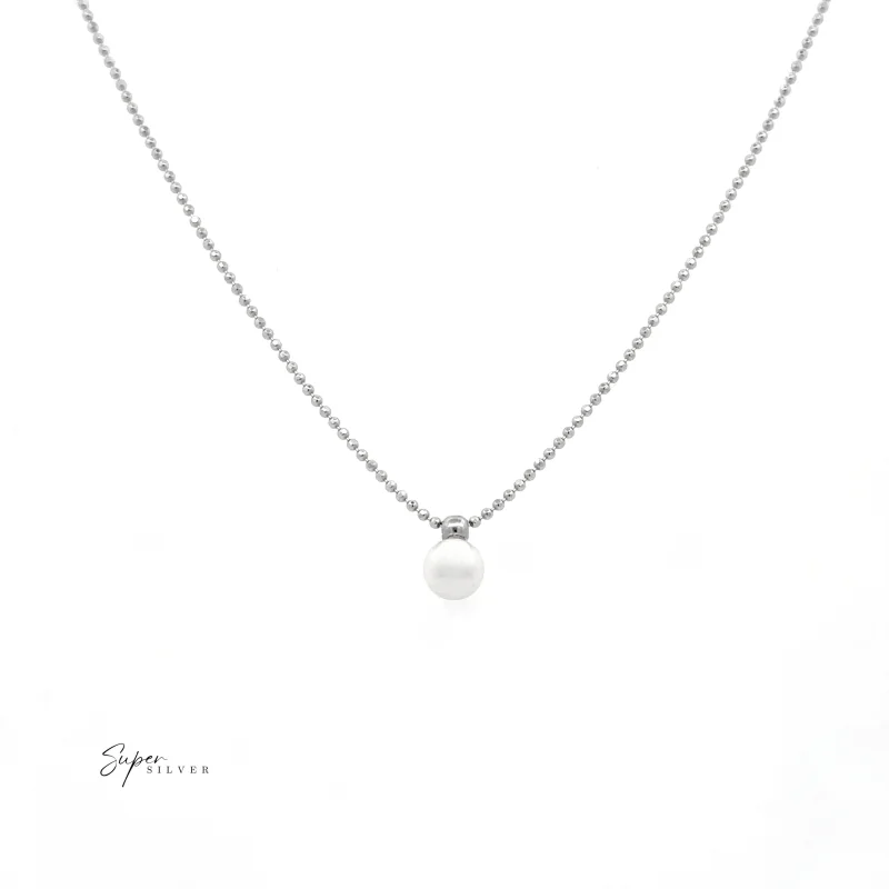 Single Pearl Necklace