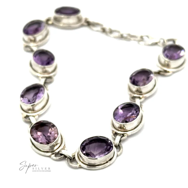 Stunning Amethyst Bracelet