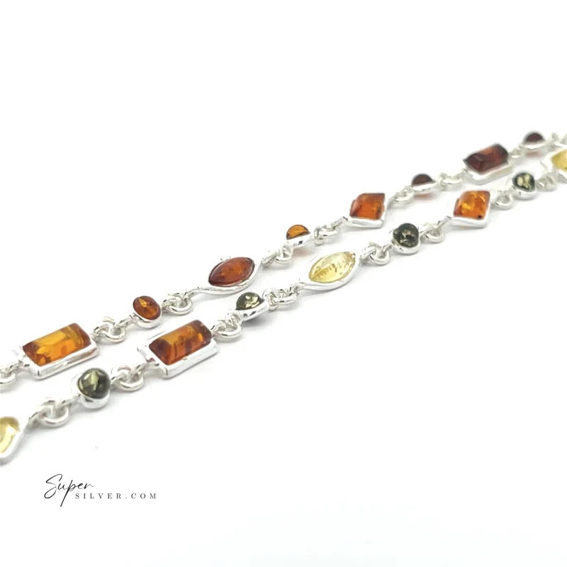 Dainty Eclectic Baltic Amber Bracelet