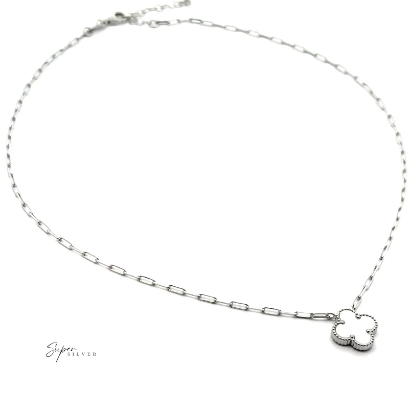 Reversible Clover Necklace