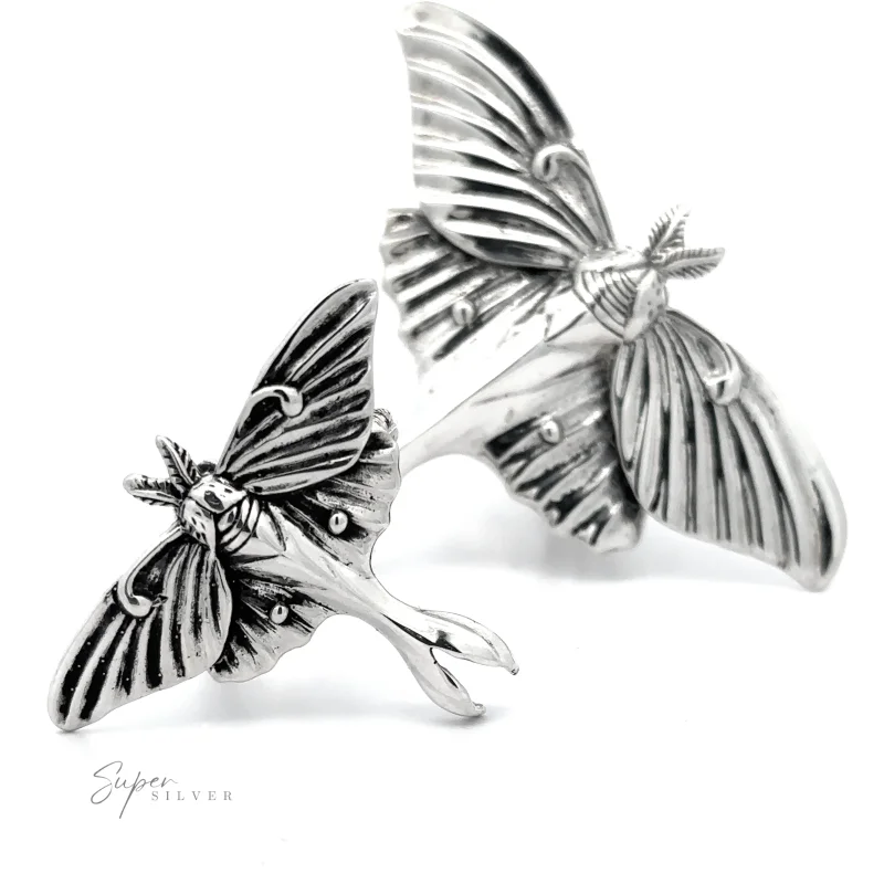 Statement Lunar Moth Ring