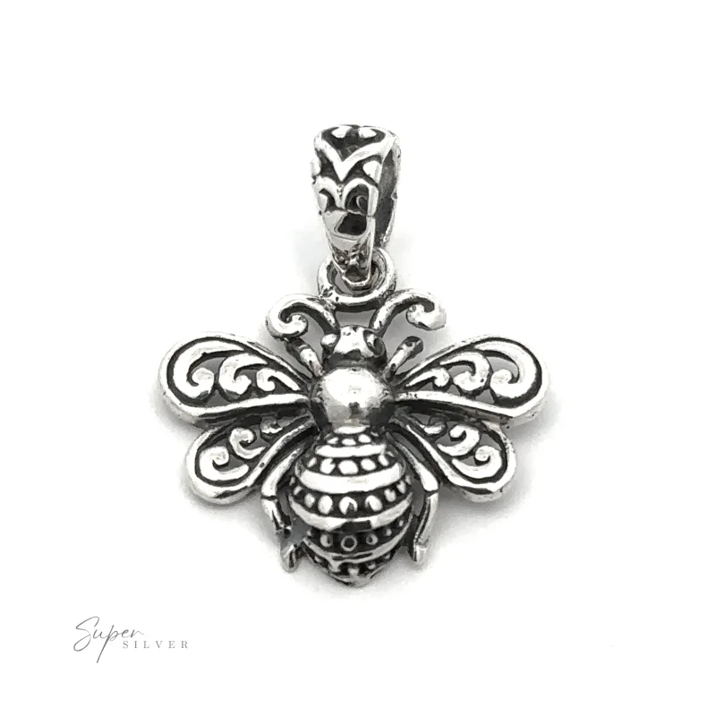 Filigree Bee Pendant