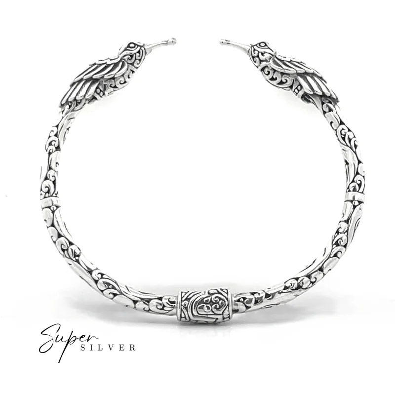 Enchanting Hummingbird Hinge Bracelet