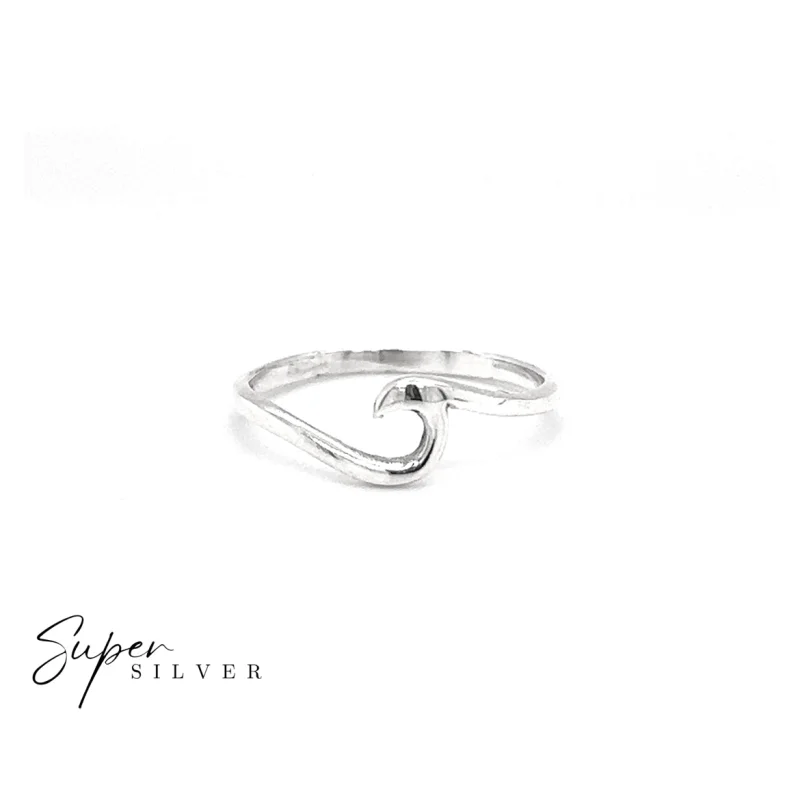 Thin Wire Wave Ring