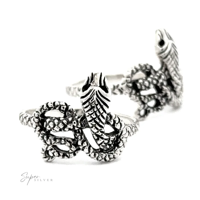 Twisted Snake Ring