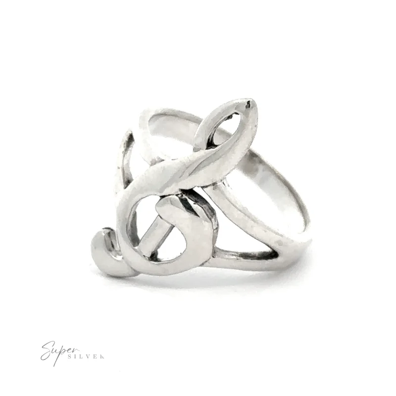 Treble Clef Ring
