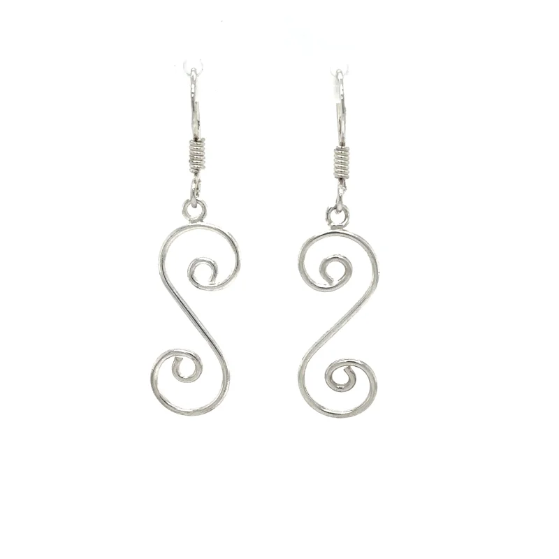 Simple Swirl Earrings