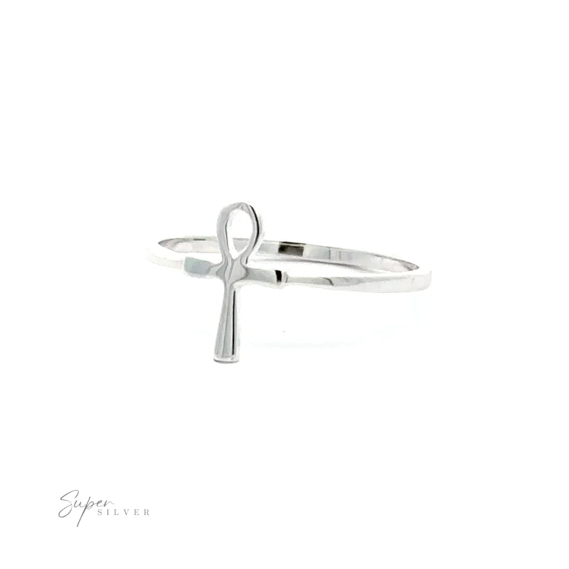 Tiny Ankh Ring